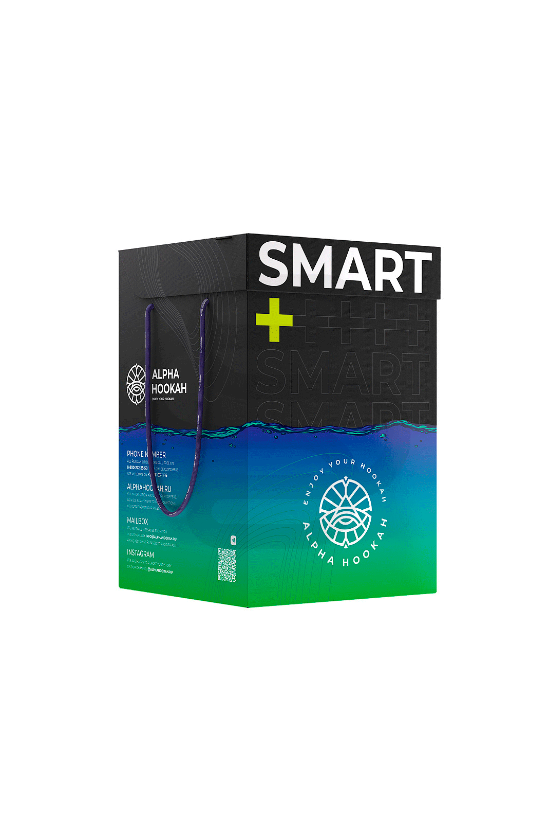 Кальян ALPHA HOOKAH - SMART + (PLUS) EXZO