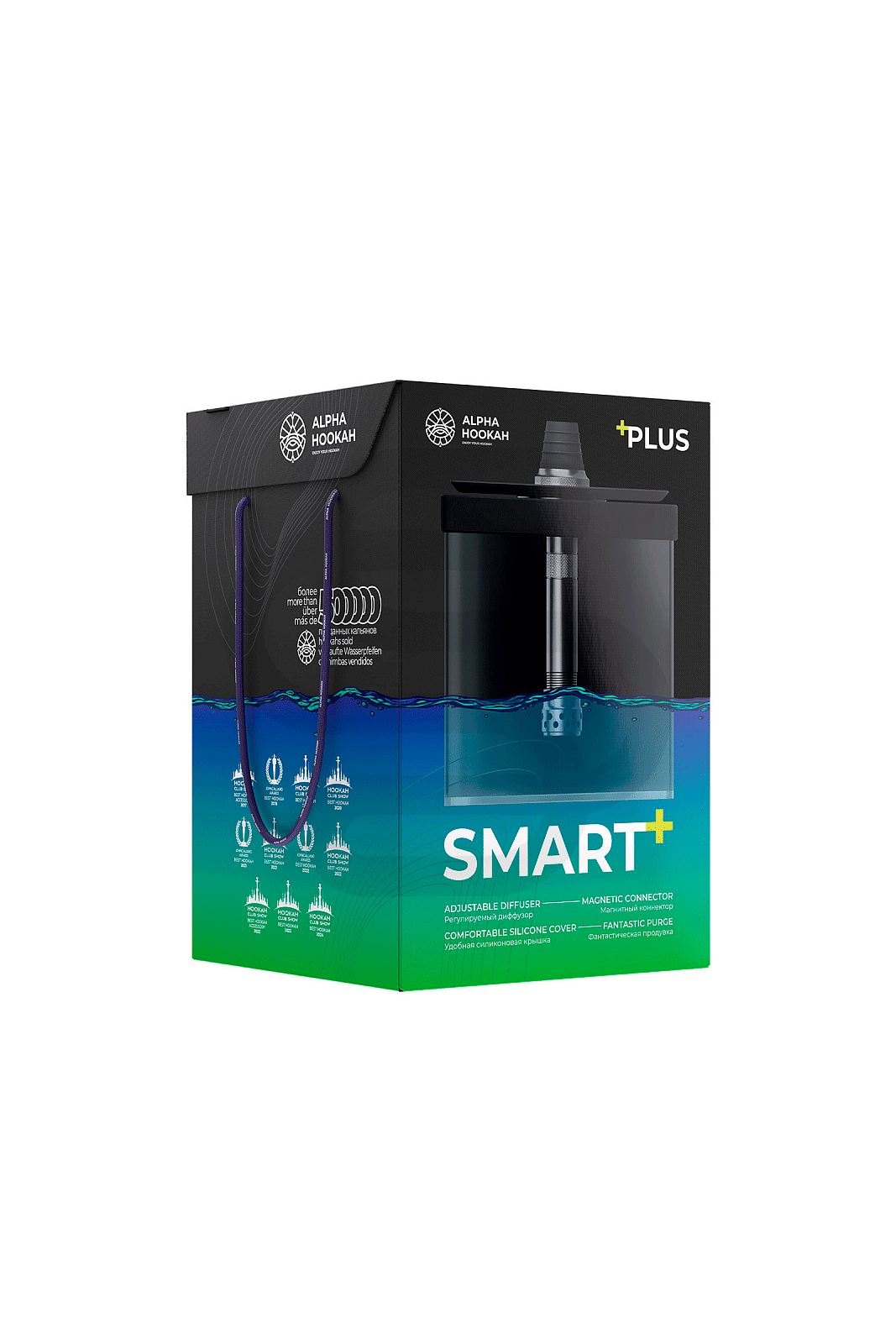 Кальян ALPHA HOOKAH - SMART + (PLUS) EXZO